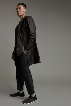 Chamarras Canada Goose Hombre Mexico - Nomad Chubasquero Negros UO8740652
